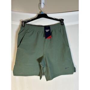 Reebok Mens S NWT Strength Short 4.0 Sage Green Training Workout Shorts Gorpcore